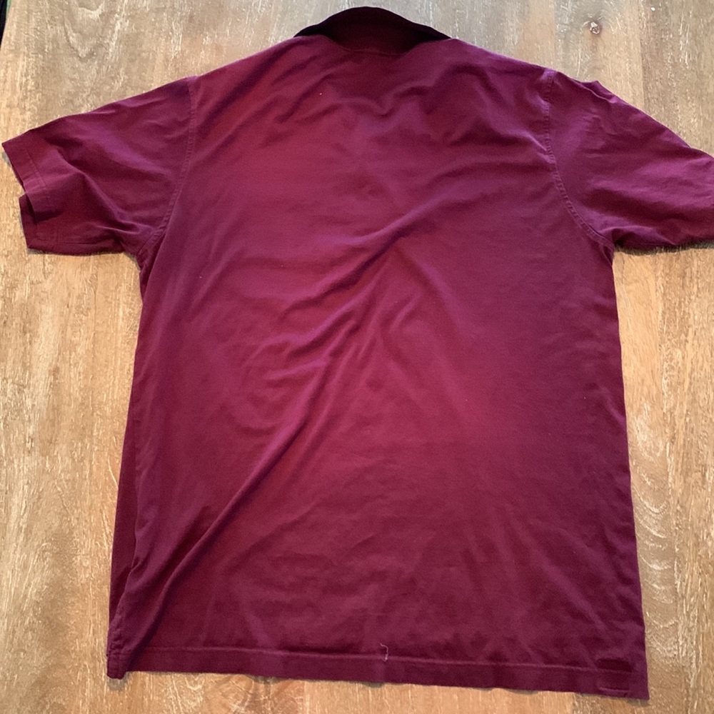 Peter Millar Medium Burgundy/Maroon Polo - Picture 4 of 6